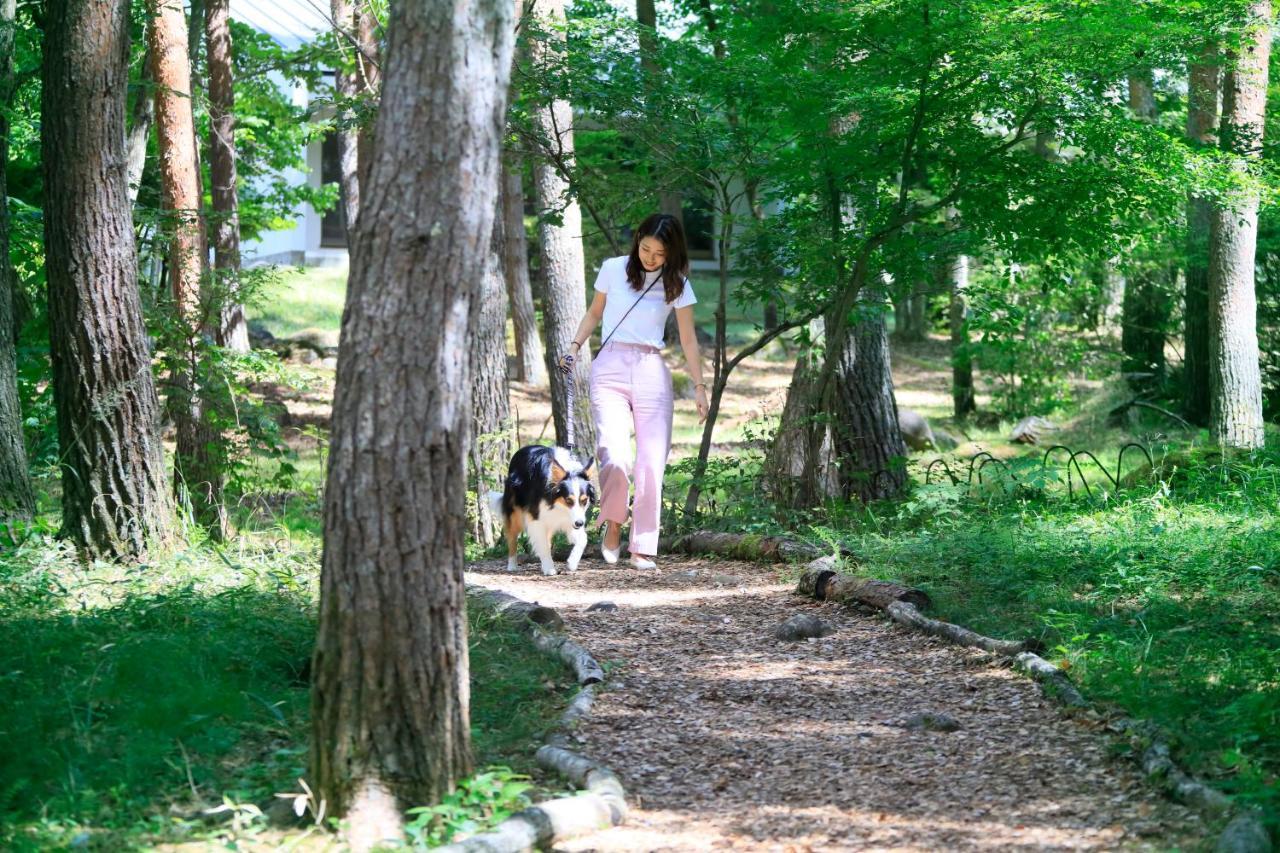 Yutorelo Tateshina Hotel With Dogs Csino Kültér fotó