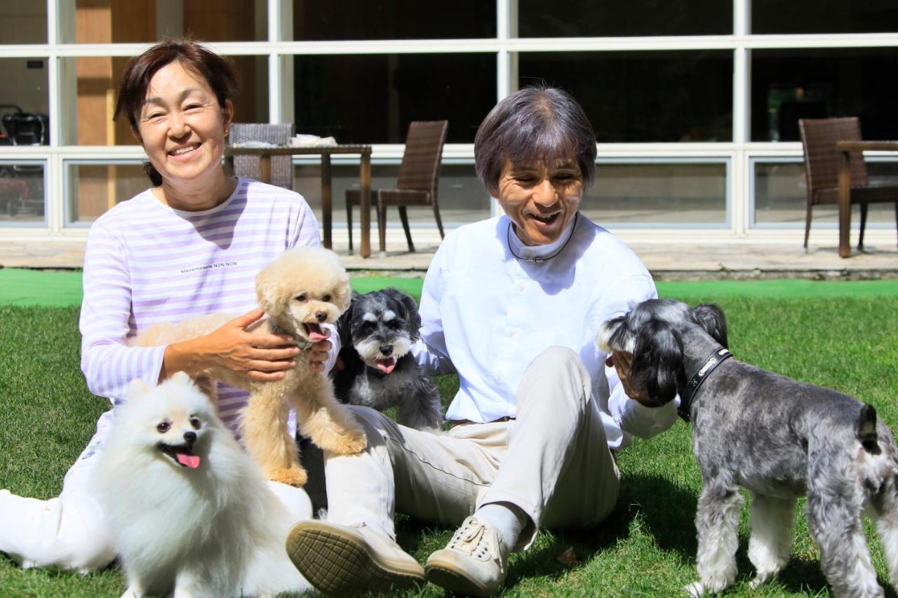 Yutorelo Tateshina Hotel With Dogs Csino Kültér fotó